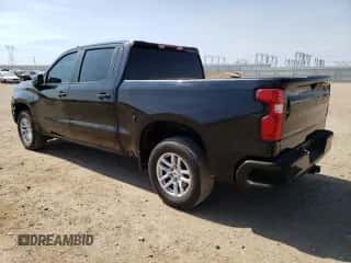 2022 Chevrolet Silverado 1500 RST с VIN 1GCPWDED8NZ142650, выставлен на аукционе Copart как лот 59904393 с пробегом 27 398 миль миль и Списание • Salvage title. История ставок и продаж доступна на DreamBid. Изображение 2.