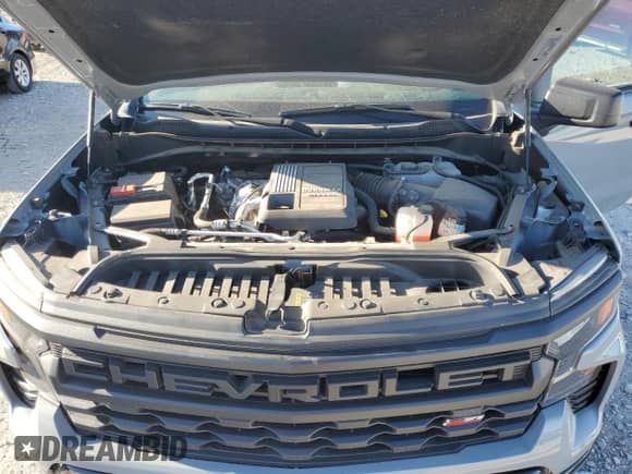 2024 Chevrolet Silverado 1500 Custom Trail Boss z VIN 3GCUDCE89RG260945, wystawiony jako Copart lot #51326915 z przebiegiem 30 768 mil mil oraz Szkoda całkowita • Salvage title. Historia ofert i sprzedaży dostępna na DreamBid. Obrazek 13.