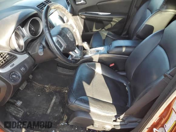 2012 Dodge Journey R/T with VIN 3C4PDDFGXCT300814, listed as a Copart auction lot 49006455 with 141,501 mi miles and Salvage title. Bid and sale history available at DreamBid. Image 7.