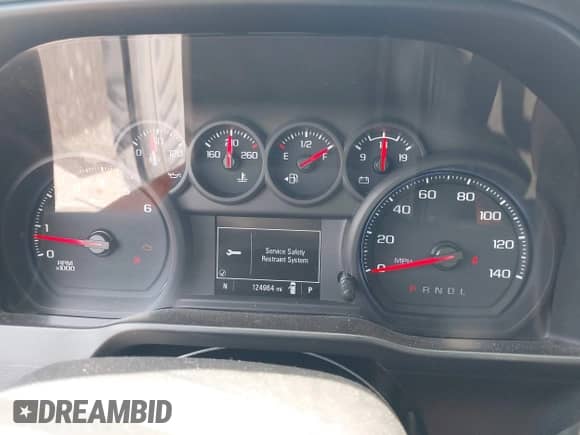 2020 Chevrolet Silverado 1500 Custom with VIN 3GCPWBEH8LG452916, listed as a IAAI auction lot 43028869 with 124,964 mi miles and . Bid and sale history available at DreamBid. Image 7.