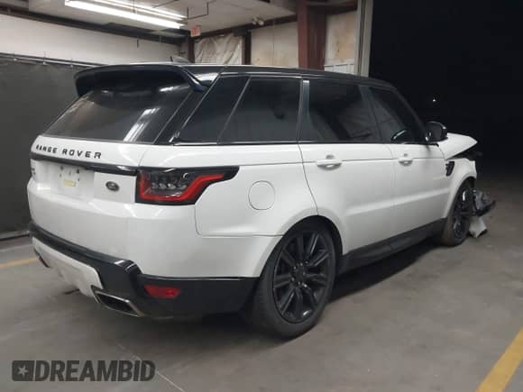 2022 Land Rover Range Rover Sport HSE Silver Edition with VIN SALWR2SU7NA234383, listed as a IAAI auction lot 42195404 with 37,053 mi miles and . Bid and sale history available at DreamBid. Image 4.
