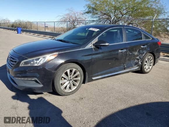 2017 Hyundai Sonata Sport с VIN 5NPE34AF3HH470819, выставлен на аукционе Copart как лот 81967835 с пробегом 102 815 миль миль и Списание • Salvage title. История ставок и продаж доступна на DreamBid. Изображение 1.