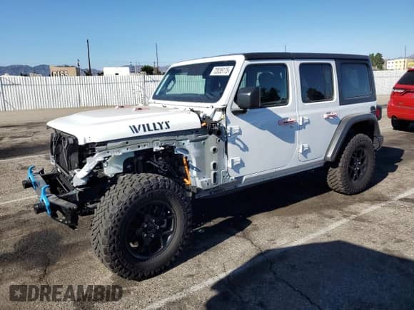2024 Jeep Wrangler Sport S с VIN 1C4RJXN68RW294347, выставлен на аукционе Copart как лот 72035175 с пробегом 5 716 миль миль и Списание • Salvage title. История ставок и продаж доступна на DreamBid. Изображение 1.