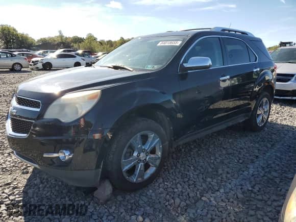 2011 Chevrolet Equinox LTZ with VIN 2CNFLGE50B6354265, listed as a Copart auction lot 84018655 with 131,086 mi miles and Salvage title. Bid and sale history available at DreamBid. Image 1.