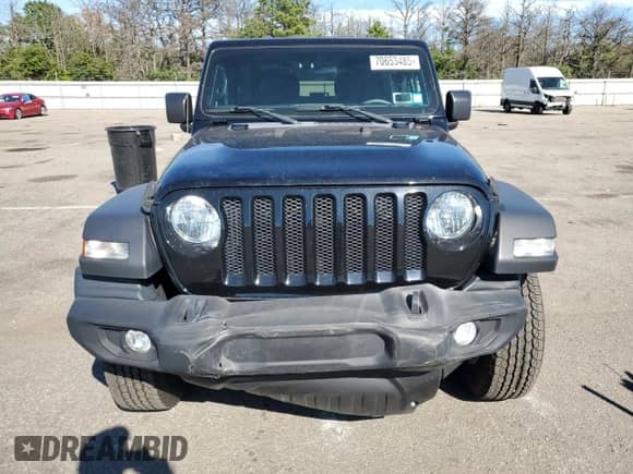 2019 Jeep Wrangler Sport S z VIN 1C4GJXAG6KW645168, wystawiony jako Copart lot #70653485 z przebiegiem 46 677 mil mil oraz Szkoda całkowita • Salvage title. Historia ofert i sprzedaży dostępna na DreamBid. Obrazek 5.