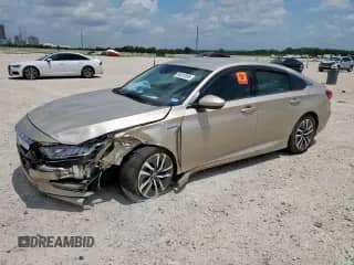 2018 Honda Accord with VIN 1HGCV3F12JA002524, listed as a Copart auction lot 64615155 with 110,139 mi miles and Salvage title. Bid and sale history available at DreamBid. Image 1.
