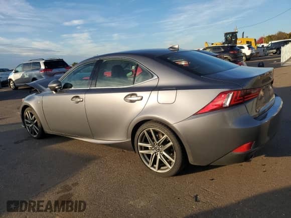2015 Lexus IS 250 with VIN JTHCF1D22F5016952, listed as a Copart auction lot 82769005 with 150,382 mi miles and Salvage title. Bid and sale history available at DreamBid. Image 2.