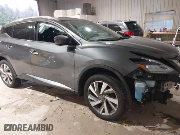 2019 Nissan Murano SL с VIN 5N1AZ2MS6KN143523, выставлен на аукционе IAAI как лот 41212120 с пробегом 99 812 миль миль и . История ставок и продаж доступна на DreamBid. Изображение 1.