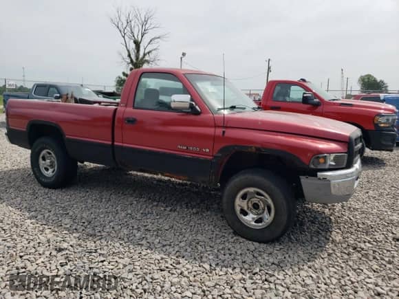 1997 Dodge 1500 z VIN 1B7HF16Z7VJ545160, wystawiony jako Copart lot #66164835 z przebiegiem 248 639 mil mil oraz Czysty tytuł • Clean title. Historia ofert i sprzedaży dostępna na DreamBid. Obrazek 4.