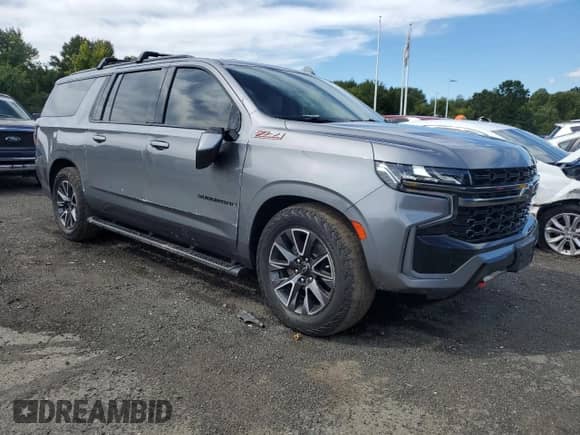 2021 Chevrolet Suburban Z71 с VIN 1GNSKDKD4MR249694, выставлен на аукционе Copart как лот 71738585 с пробегом 89 801 миль миль и Списание • Salvage title. История ставок и продаж доступна на DreamBid. Изображение 4.