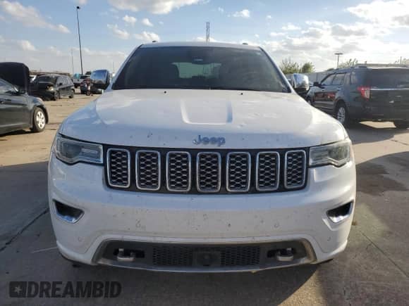 2018 Jeep Grand Cherokee Overland with VIN 1C4RJFCT9JC454714, listed as a Copart auction lot 78268704 with 94,941 mi miles and Salvage title. Bid and sale history available at DreamBid. Image 5.