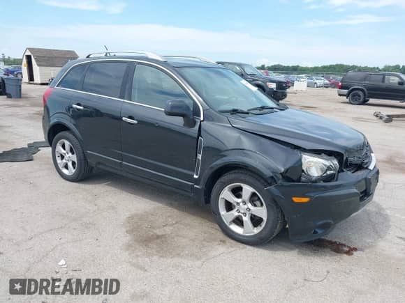 2014 Chevrolet Captiva Sport LTZ z VIN 3GNAL4EK2ES630641, wystawiony jako IAAI lot #42646081 z przebiegiem 154 830 mil mil oraz . Historia ofert i sprzedaży dostępna na DreamBid. Obrazek 1.