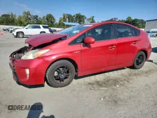 2012 Toyota Prius One with VIN JTDKN3DU4C5435796, listed as a Copart auction lot 81117385 with Not provided miles and Salvage title. Bid and sale history available at DreamBid. Image 1.