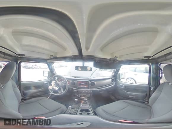 2022 Jeep Wrangler Unlimited Sport with VIN 1C4HJXDN4NW144864, listed as a Copart auction lot 81532584 with 34,830 mi miles and Salvage title. Bid and sale history available at DreamBid. Image 12.