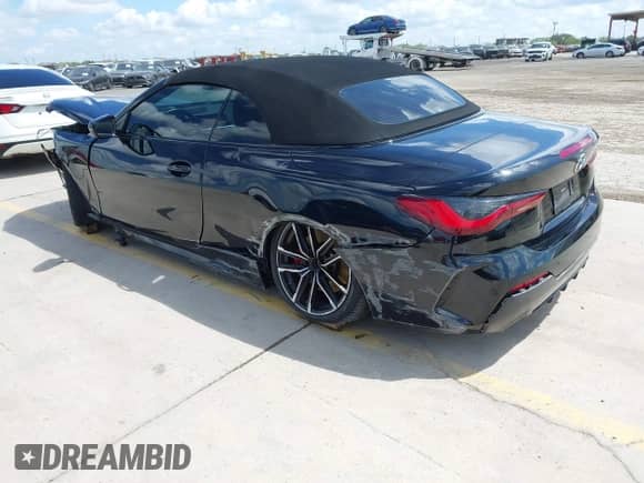 2023 BMW 4 Series 430i with VIN WBA23AT0XPCL41770, listed as a IAAI auction lot 42586472 with 38,241 mi miles and . Bid and sale history available at DreamBid. Image 3.