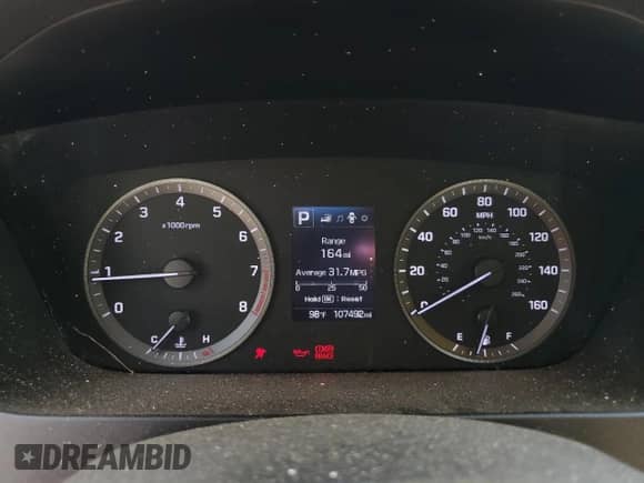 2016 Hyundai Sonata SE с VIN 5NPE24AF5GH291926, выставлен на аукционе Copart как лот 69466385 с пробегом 107 492 миль миль и Списание • Salvage title. История ставок и продаж доступна на DreamBid. Изображение 9.