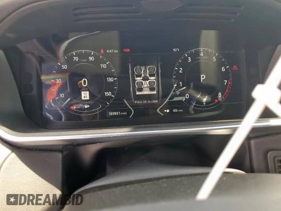 2018 Land Rover Range Rover Sport HSE with VIN SALWR2RV2JA699792, listed as a Copart auction lot 61773735 with 103,931 mi miles and Salvage title. Bid and sale history available at DreamBid. Image 9.