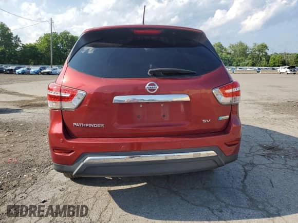 2014 Nissan Pathfinder Platinum Hybrid with VIN 5N1CR2MN3EC660023, listed as a Copart auction lot 64419725 with 174,444 mi miles and Salvage title. Bid and sale history available at DreamBid. Image 6.