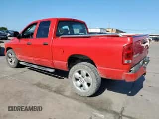 2004 Dodge 1500 SLT z VIN 1D7HA18D04J264290, wystawiony jako Copart lot #64315435 z przebiegiem 135 817 mil mil oraz Czysty tytuł • Clean title. Historia ofert i sprzedaży dostępna na DreamBid. Obrazek 2.