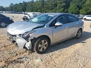 2018 Chevrolet Cruze LS with VIN 1G1BC5SM7J7208116, listed as a Copart auction lot 80755195 with 195,360 mi miles and Salvage title. Bid and sale history available at DreamBid. Image 1.