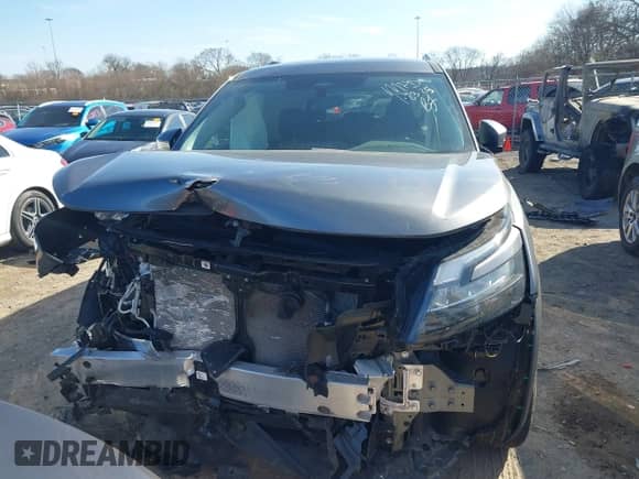 2024 Nissan Pathfinder SV with VIN 5N1DR3BC5RC253046, listed as a IAAI auction lot 41671743 with 14,916 mi miles and . Bid and sale history available at DreamBid. Image 12.