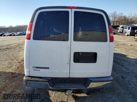 2009 Chevrolet Express Passenger с VIN 1GAHG35K991183568, выставлен на аукционе Copart как лот 87811625 с пробегом Не указан миль и Списание • Salvage title. История ставок и продаж доступна на DreamBid. Изображение 6.