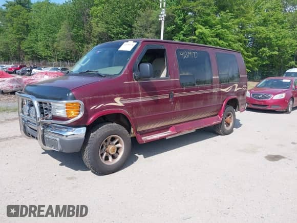 2006 Ford Econoline Cargo with VIN 1FDNE24L06HB26825, listed as a IAAI auction lot 42379170 with 88,805 mi miles and . Bid and sale history available at DreamBid. Image 2.
