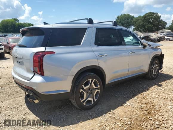 2025 Hyundai Palisade SEL Premium с VIN KM8R44GE5SU922694, выставлен на аукционе Copart как лот 66547255 с пробегом 1 738 миль миль и Списание • Salvage title. История ставок и продаж доступна на DreamBid. Изображение 3.