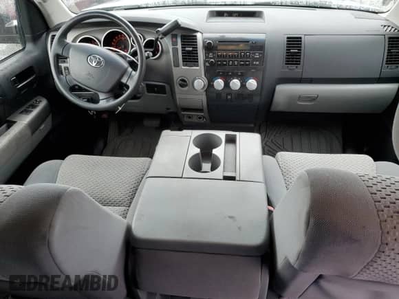 2010 Toyota Tundra with VIN 5TFUM5F10AX005744, listed as a Copart auction lot 80795575 with 120,996 mi miles and Salvage title. Bid and sale history available at DreamBid. Image 8.