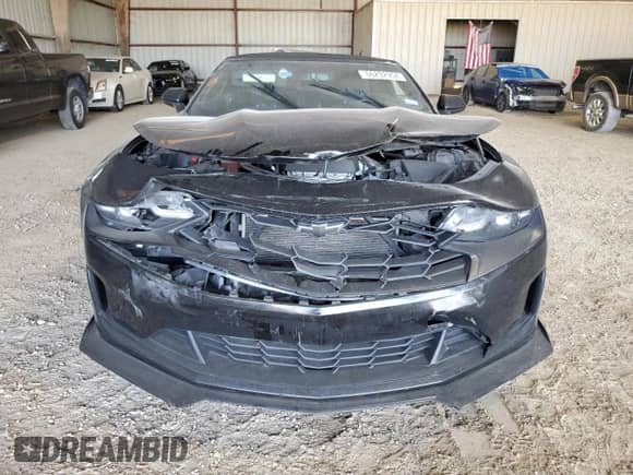 2021 Chevrolet Camaro 1LT with VIN 1G1FB3DX1M0141834, listed as a Copart auction lot 66292954 with 40,280 mi miles and Salvage title. Bid and sale history available at DreamBid. Image 5.