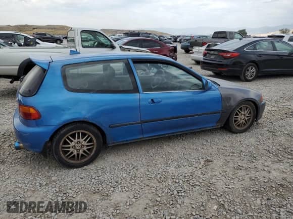 1993 Honda Civic с VIN 2HGEH3380PH537167, выставлен на аукционе Copart как лот 63471125 с пробегом 109 999 миль миль и Списание • Salvage title. История ставок и продаж доступна на DreamBid. Изображение 3.