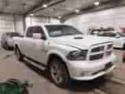 2014 Ram 1500 Sport with VIN 1C6RR7UT7ES176752, listed as a IAAI auction lot 41376914 with 50,398 mi miles and . Bid and sale history available at DreamBid. Image 1.