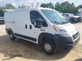 2021 Ram ProMaster z VIN 3C6ERVAG9ME501672, wystawiony jako IAAI lot #42151892 z przebiegiem 90 454 mil mil oraz . Historia ofert i sprzedaży dostępna na DreamBid. Obrazek 1.