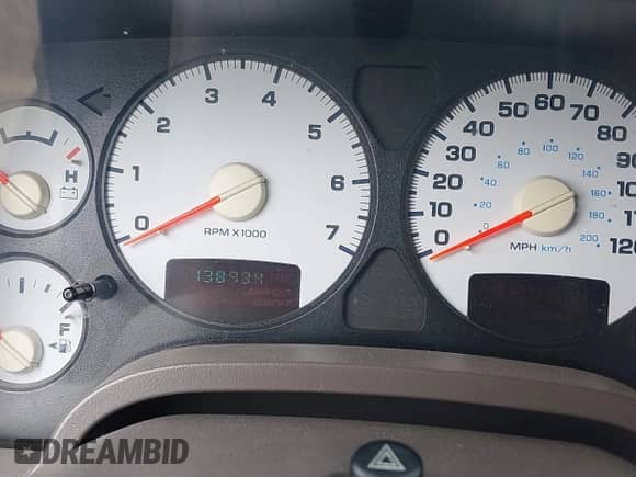 2003 Dodge 1500 ST with VIN 1D7HA18D03S241651, listed as a IAAI auction lot 42037511 with 138,934 mi miles and . Bid and sale history available at DreamBid. Image 7.