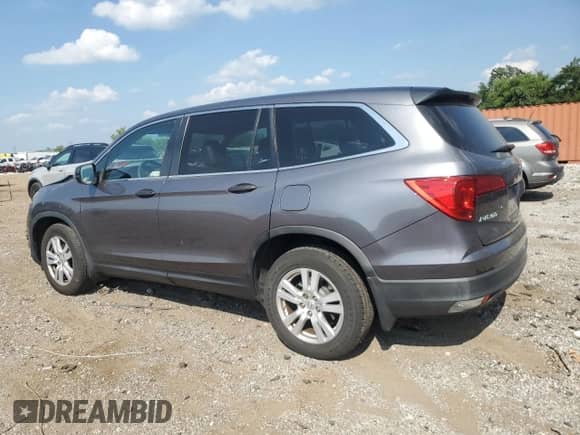 2016 Honda Pilot LX z VIN 5FNYF6H15GB042872, wystawiony jako Copart lot #68179735 z przebiegiem 113 708 mil mil oraz Szkoda całkowita • Salvage title. Historia ofert i sprzedaży dostępna na DreamBid. Obrazek 2.
