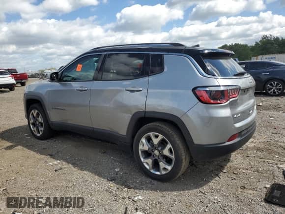 2018 Jeep Compass Limited с VIN 3C4NJDCBXJT190613, выставлен на аукционе Copart как лот 71236625 с пробегом Не указан миль и Списание • Salvage title. История ставок и продаж доступна на DreamBid. Изображение 2.