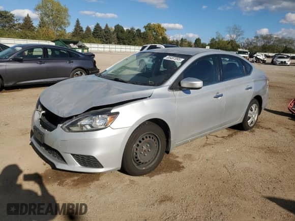 2017 Nissan Sentra SR with VIN 3N1AB7AP0HL709791, listed as a Copart auction lot 85487095 with 92,986 mi miles and Salvage title. Bid and sale history available at DreamBid. Image 1.