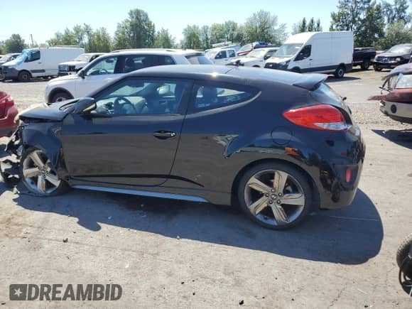2014 Hyundai Veloster Turbo R-Spec с VIN KMHTC6AE0EU191187, выставлен на аукционе Copart как лот 65017625 с пробегом 134 079 миль миль и Списание • Salvage title. История ставок и продаж доступна на DreamBid. Изображение 2.