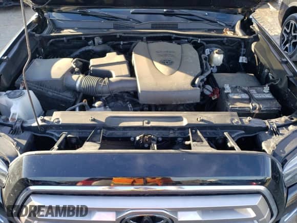 2021 Toyota Tacoma Limited with VIN 3TMGZ5AN1MM383316, listed as a Copart auction lot 46845405 with 45,989 mi miles and Salvage title. Bid and sale history available at DreamBid. Image 11.