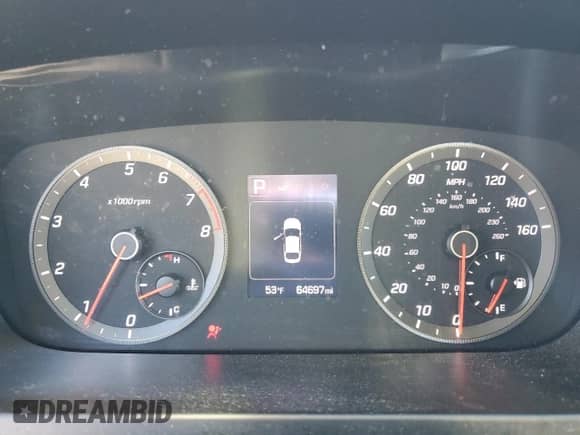 2015 Hyundai Sonata Limited with VIN 5NPE34AB5FH202381, listed as a Copart auction lot 87359545 with 64,697 mi miles and Clean title. Bid and sale history available at DreamBid. Image 9.