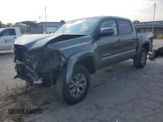 2019 Toyota Tacoma SR5 with VIN 5TFAZ5CN1KX086685, listed as a Copart auction lot 80543045 with 101,232 mi miles and Salvage title. Bid and sale history available at DreamBid. Image 1.