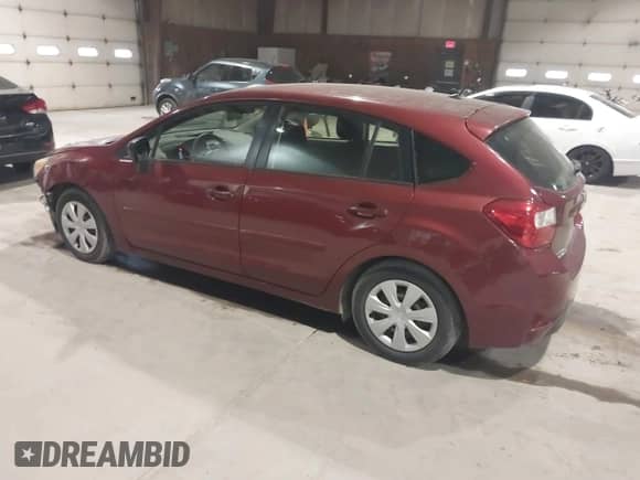 2013 Subaru Impreza 2.0i with VIN JF1GPAA69DH817905, listed as a IAAI auction lot 42730265 with 85,090 mi miles and . Bid and sale history available at DreamBid. Image 3.