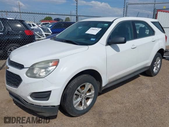 2016 Chevrolet Equinox LS with VIN 2GNALBEK9G1157534, listed as a IAAI auction lot 42889312 with 145,311 mi miles and . Bid and sale history available at DreamBid. Image 2.