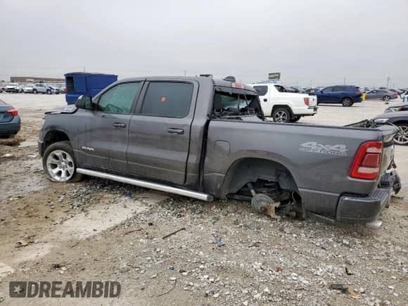 2020 Ram 1500 Lone Star z VIN 1C6SRFFT6LN234922, wystawiony jako Copart lot #70393395 z przebiegiem 79 402 mil mil oraz Szkoda całkowita • Salvage title. Historia ofert i sprzedaży dostępna na DreamBid. Obrazek 2.