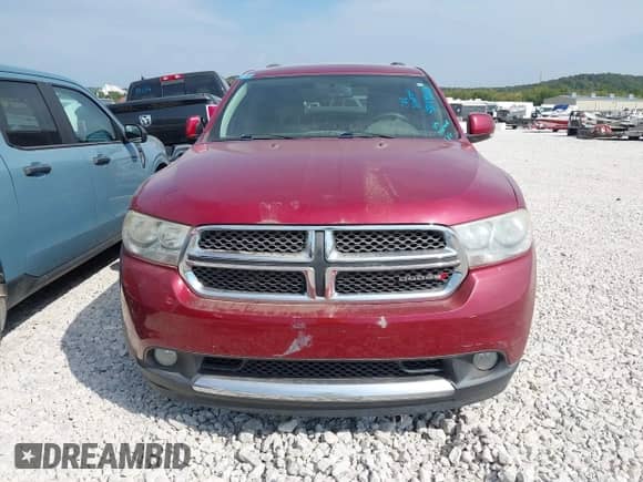 2013 Dodge Durango Crew with VIN 1C4RDHDG0DC693142, listed as a IAAI auction lot 43154028 with 212,967 mi miles and . Bid and sale history available at DreamBid. Image 13.