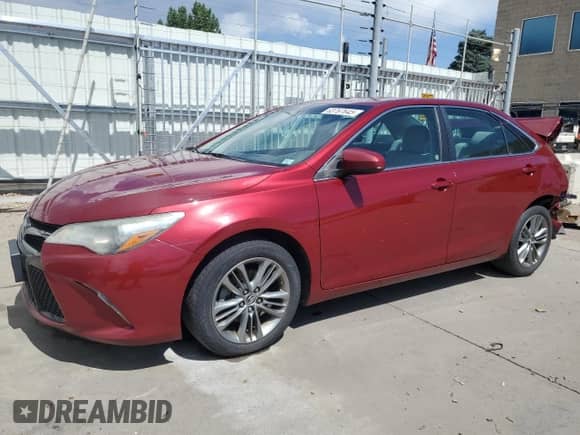 2015 Toyota Camry SE with VIN 4T1BF1FK3FU885362, listed as a Copart auction lot 63767645 with 107,364 mi miles and Salvage title. Bid and sale history available at DreamBid. Image 1.