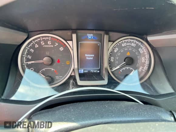 2021 Toyota Tacoma SR with VIN 3TMCZ5AN3MM416508, listed as a Copart auction lot 70862725 with 73,141 mi miles and Salvage title. Bid and sale history available at DreamBid. Image 9.