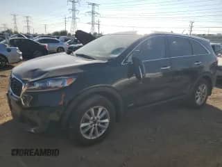 2019 Kia Sorento LX with VIN 5XYPGDA35KG525191, listed as a Copart auction lot 80721515 with 113,164 mi miles and Salvage title. Bid and sale history available at DreamBid. Image 1.