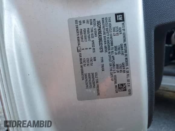 2011 Chevrolet Silverado 1500 LS z VIN 3GCPKREA5BG221879, wystawiony jako Copart lot #80559085 z przebiegiem 170 277 mil mil oraz Szkoda całkowita • Salvage title. Historia ofert i sprzedaży dostępna na DreamBid. Obrazek 12.