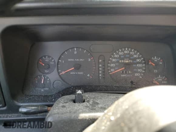 1997 Dodge 3500 with VIN 3B7MF33D5VM597294, listed as a Copart auction lot 52848155 with 293,326 mi miles and Salvage title. Bid and sale history available at DreamBid. Image 9.